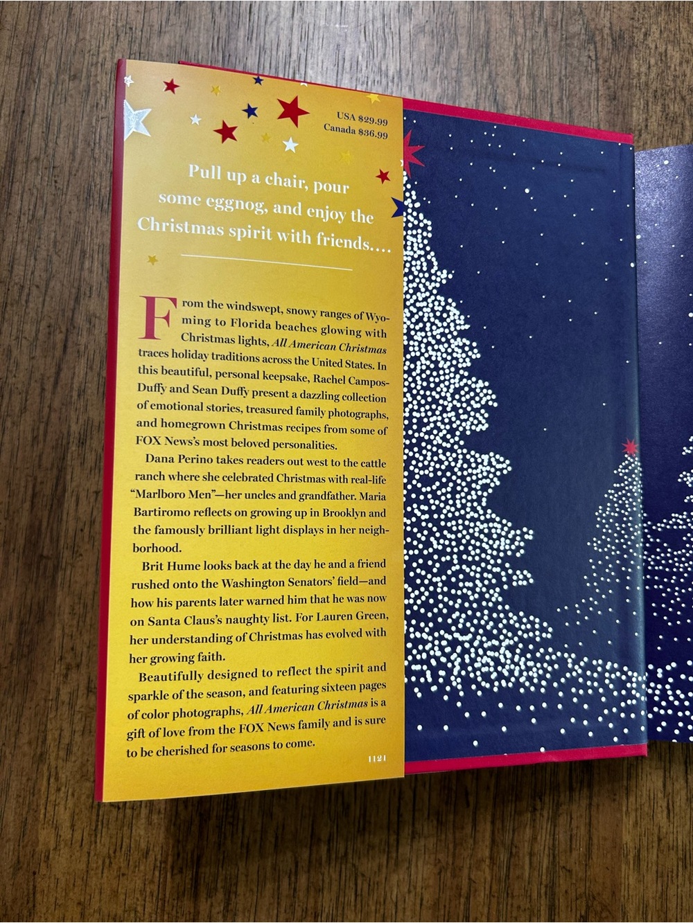 NEW All American Christmas - Red Hardcover Book (Fox News Books) - Picture 3 of 5